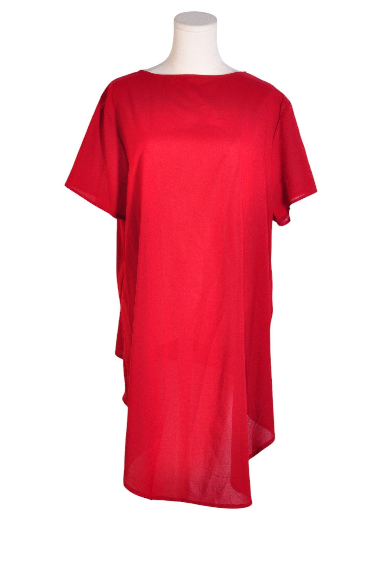 SHEIN Women Drop Waist Dresses Regular fit in Red - Size 2XL | 9.99 $ KOOP