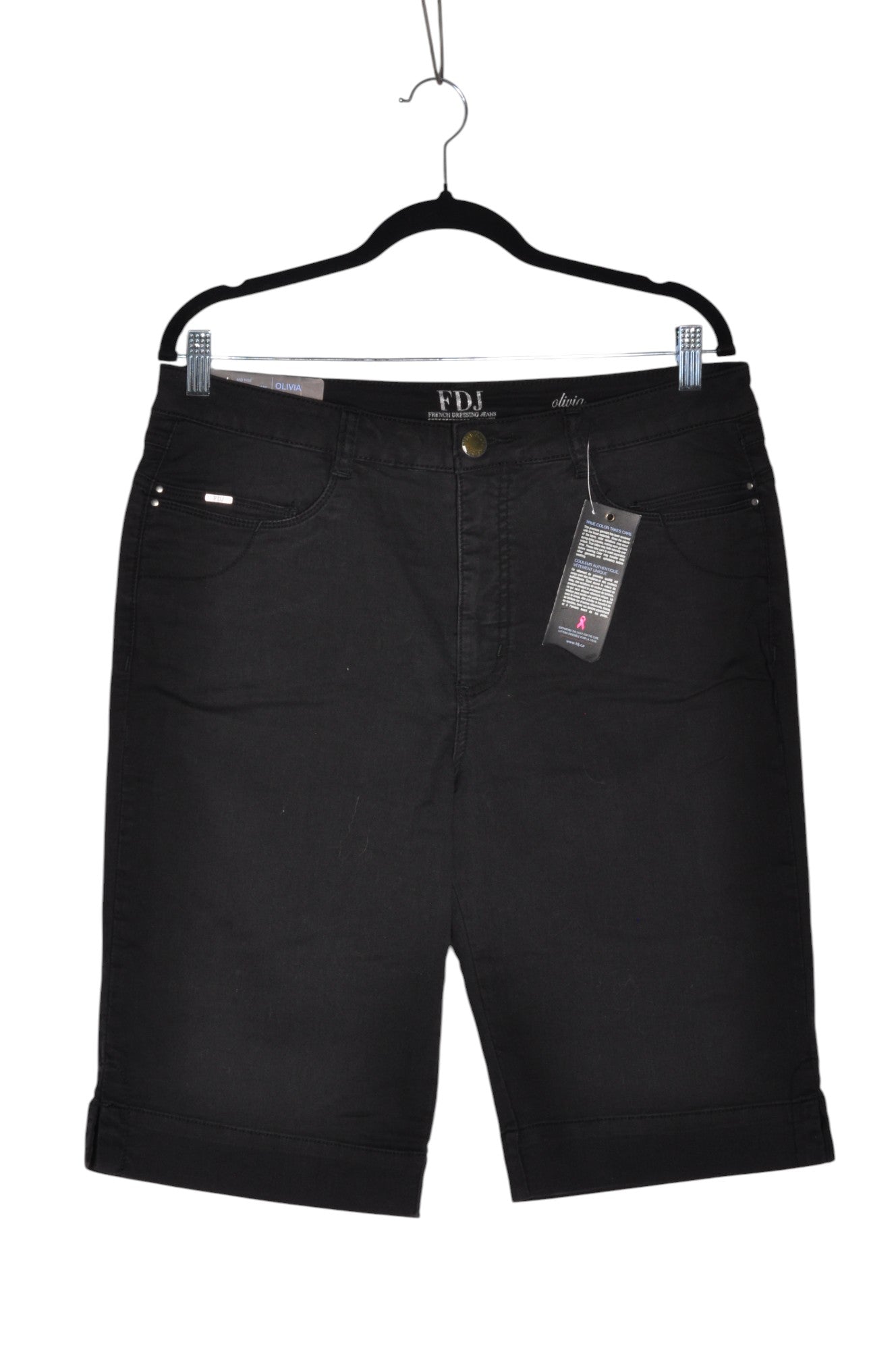 FDJ Women Classic Shorts Regular fit in Black - Size 14 | 19.99 $ KOOP