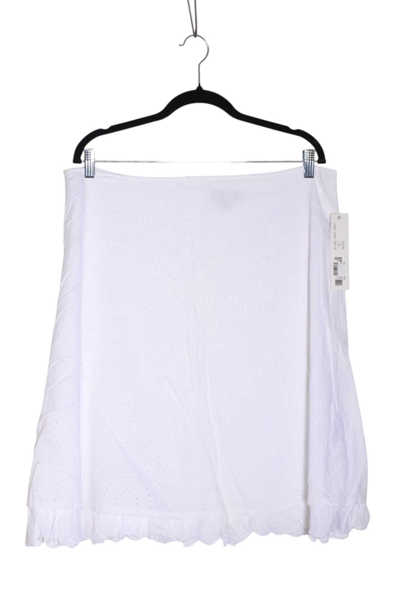 TRIBAL Women A-Line Skirts Regular fit in White - Size 14 | 17.8 $ KOOP