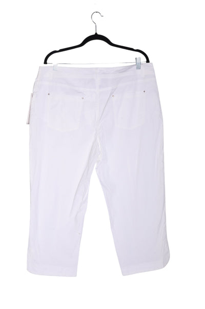 TRIBAL Women Capri Pants Regular fit in White - Size 14 | 17.8 $ KOOP