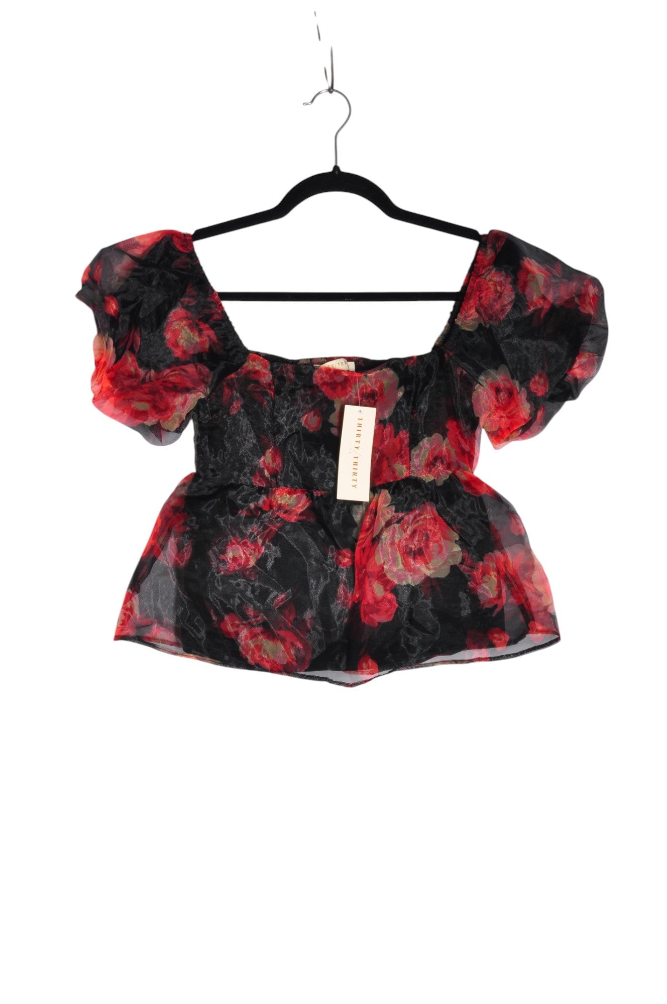 THIRTY THIRTY Women Crop Tops Regular fit in Black - Size S | 13.25 $ KOOP