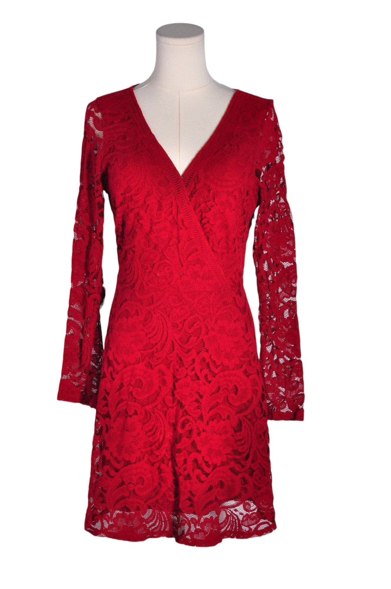HOLLISTER Women A-Line Dresses Regular fit in Red - Size M | 19.99 $ KOOP