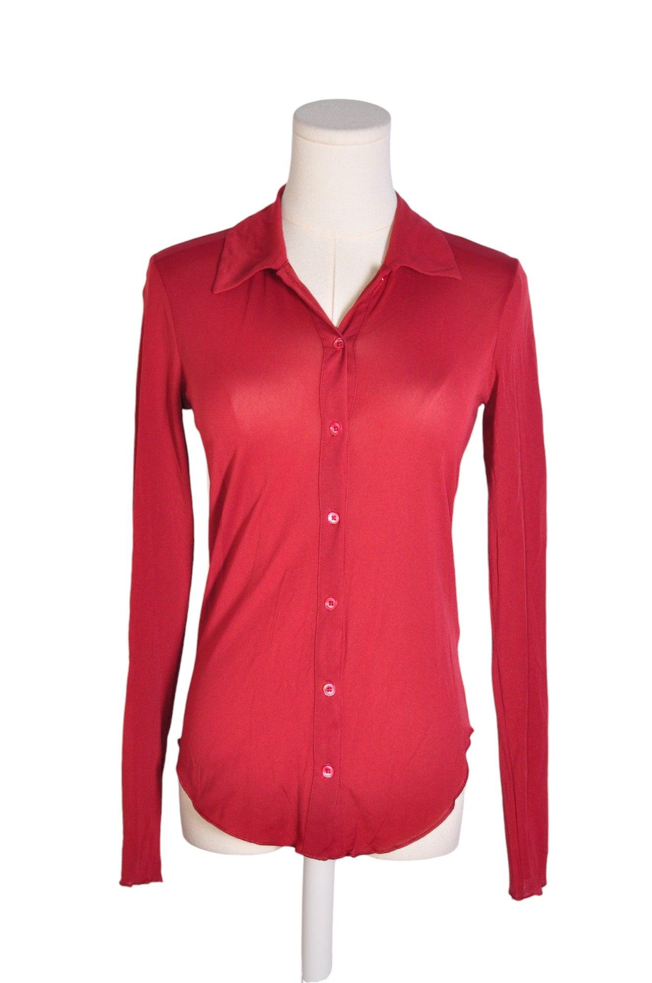 WILFRED Women Button Down Tops Regular fit in Red - Size S | 28.5 $ KOOP