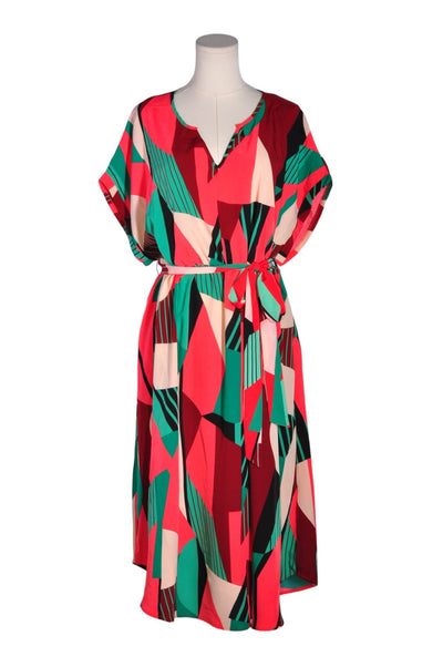 SHEIN Women Midi Dresses Regular fit in Red - Size 2XL | 13.25 $ KOOP