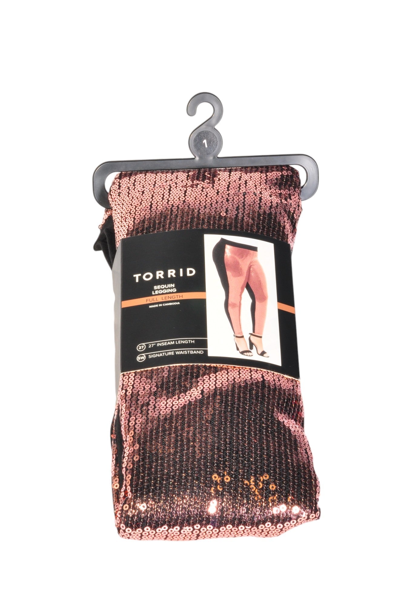 TORRID Women Activewear Leggings Regular fit in Pink - Size 27 | 11.19 $ KOOP