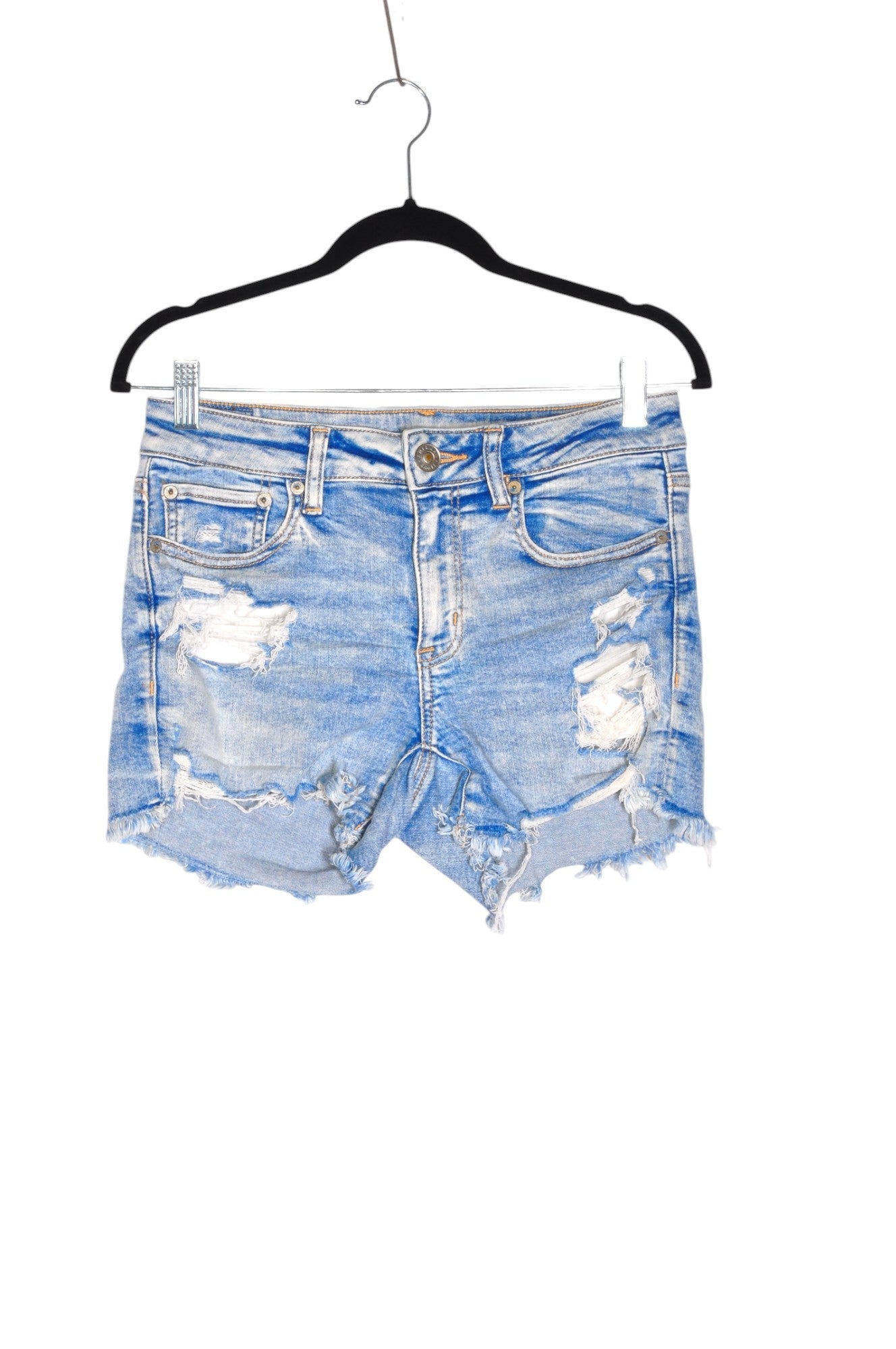 UNBRANDED Women Denim Shorts Regular fit in Blue - Size 6 | 9.99 $ KOOP