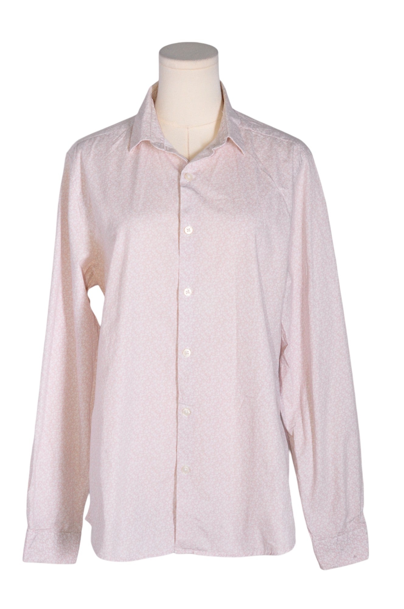 TOPMAN Men Button Down Tops Regular fit in Pink - Size M | 14.3 $ KOOP