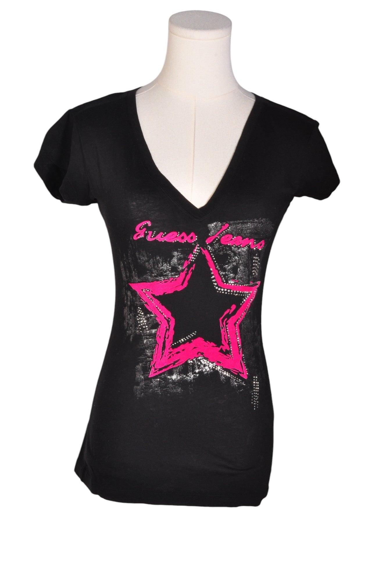 GUESS Women T-Shirts Regular fit in Black - Size XS | 22.1 $ KOOP