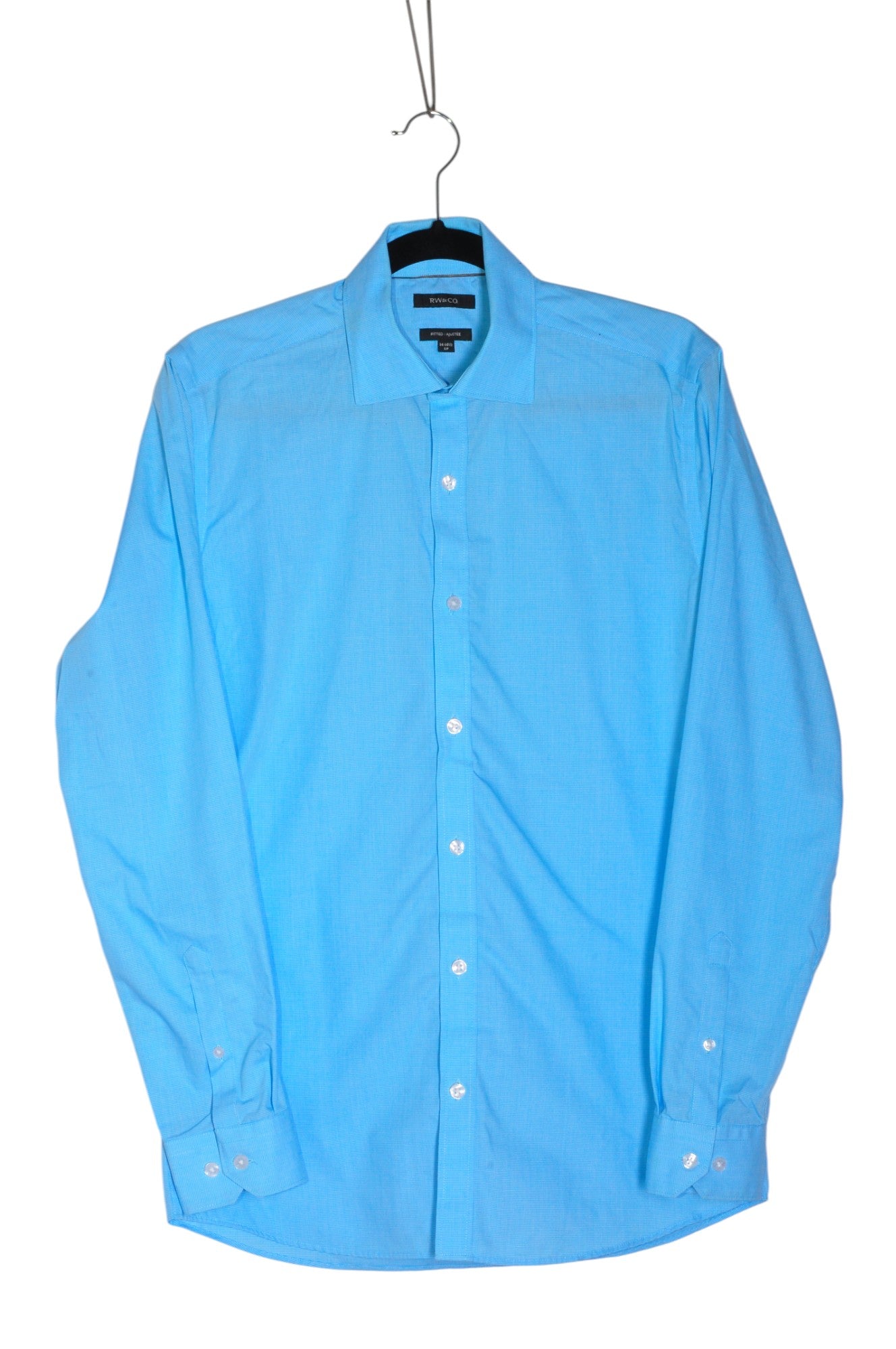 RW&CO Men Button Down Tops Regular fit in Blue - Size S | 21.2 $ KOOP