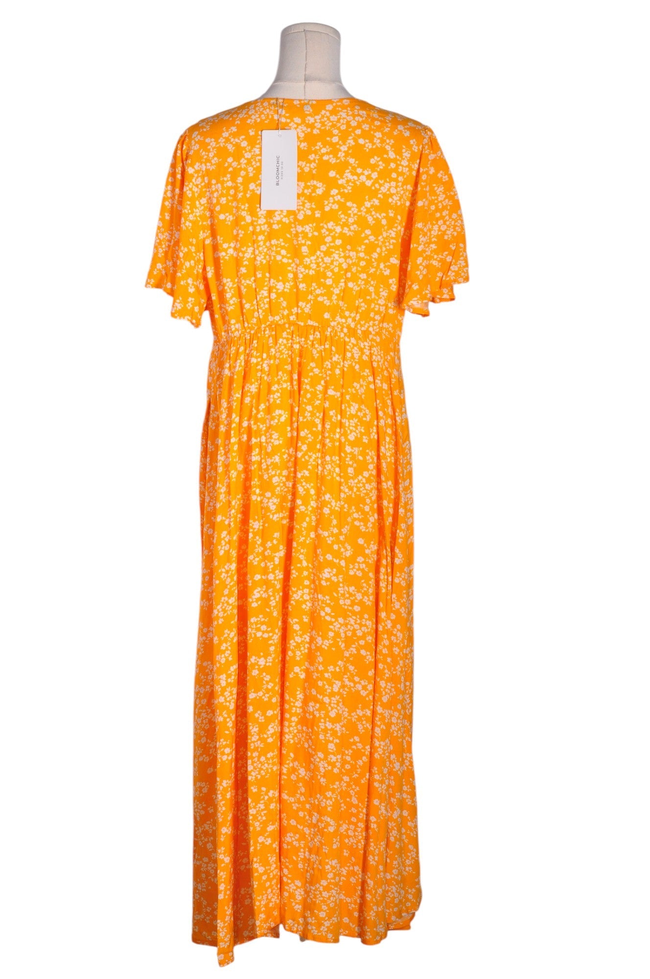 BLOOM CHIC Women Maxi Dresses Regular fit in Yellow - Size 12 | 19.95 $ KOOP