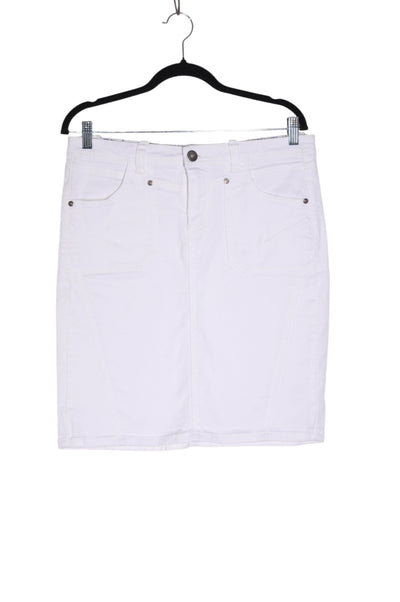 GEORGE Women Denim Skirts Regular fit in White - Size 10 | 9.99 $ KOOP