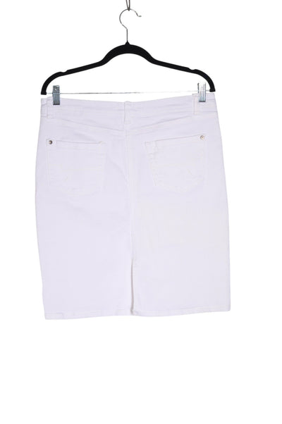 GEORGE Women Denim Skirts Regular fit in White - Size 10 | 9.99 $ KOOP