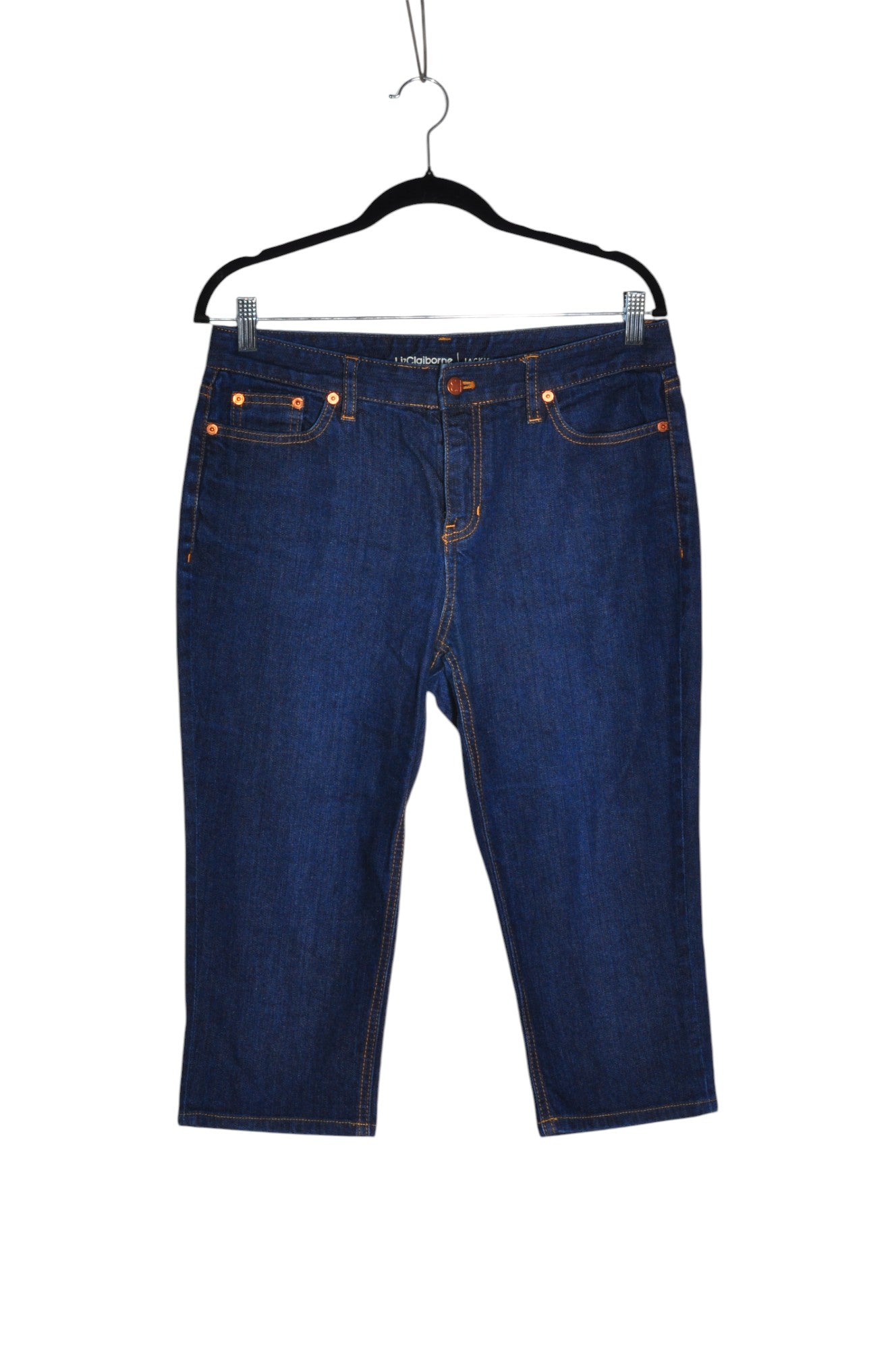 LIZ CLAIBORNE Women Straight-Legged Jeans Regular fit in Blue - Size 10 | 16 $ KOOP