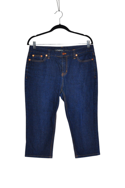 LIZ CLAIBORNE Women Straight-Legged Jeans Regular fit in Blue - Size 10 | 16 $ KOOP