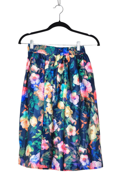 UNBRANDED Women A-Line Skirts Regular fit in Blue - Size XS | 9.99 $ KOOP