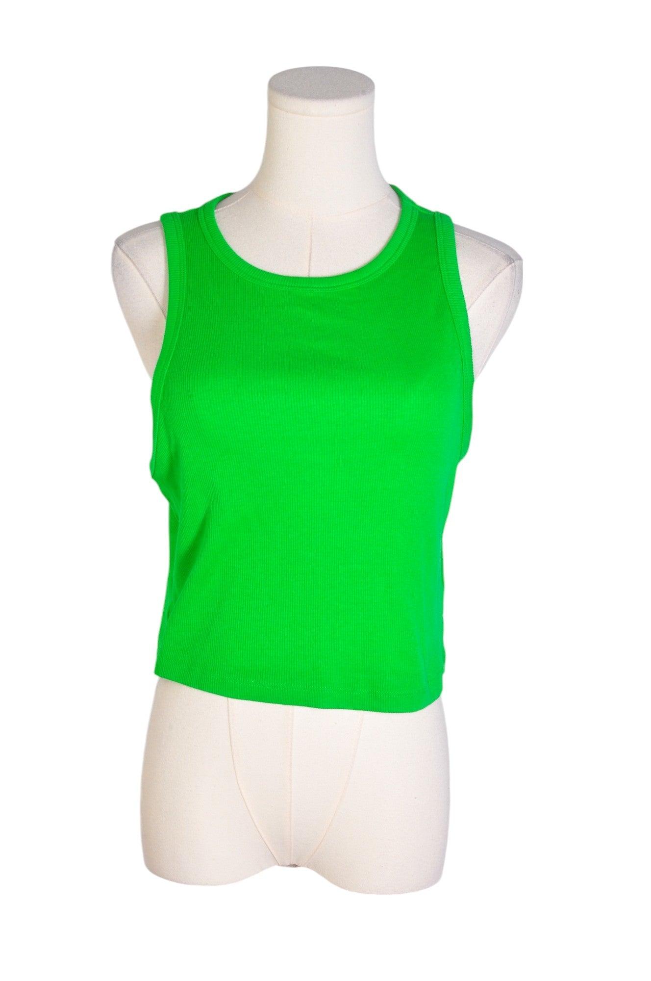 H&M Women Crop Tops Regular fit in Green - Size L | 9.99 $ KOOP