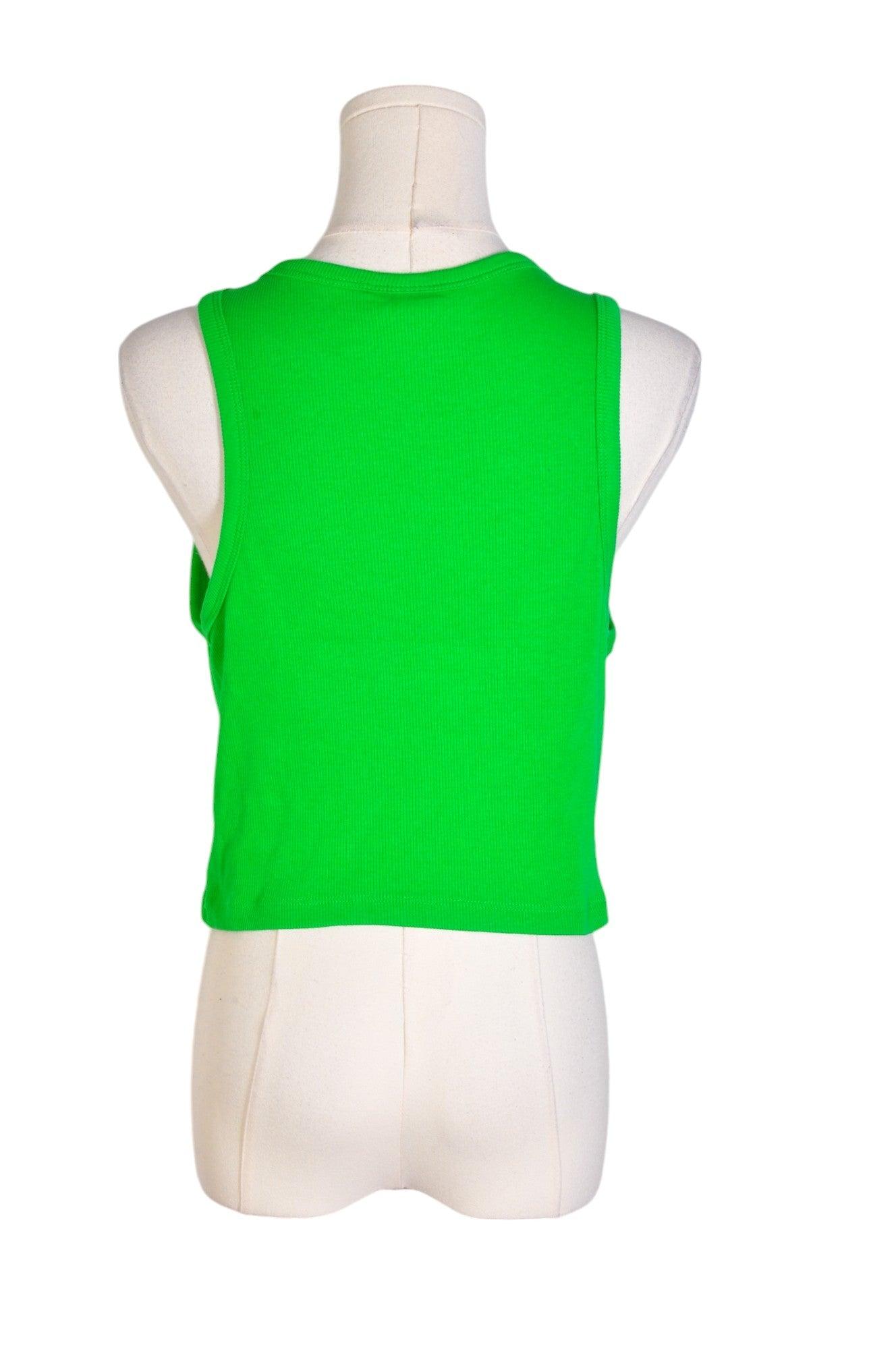 H&M Women Crop Tops Regular fit in Green - Size L | 9.99 $ KOOP