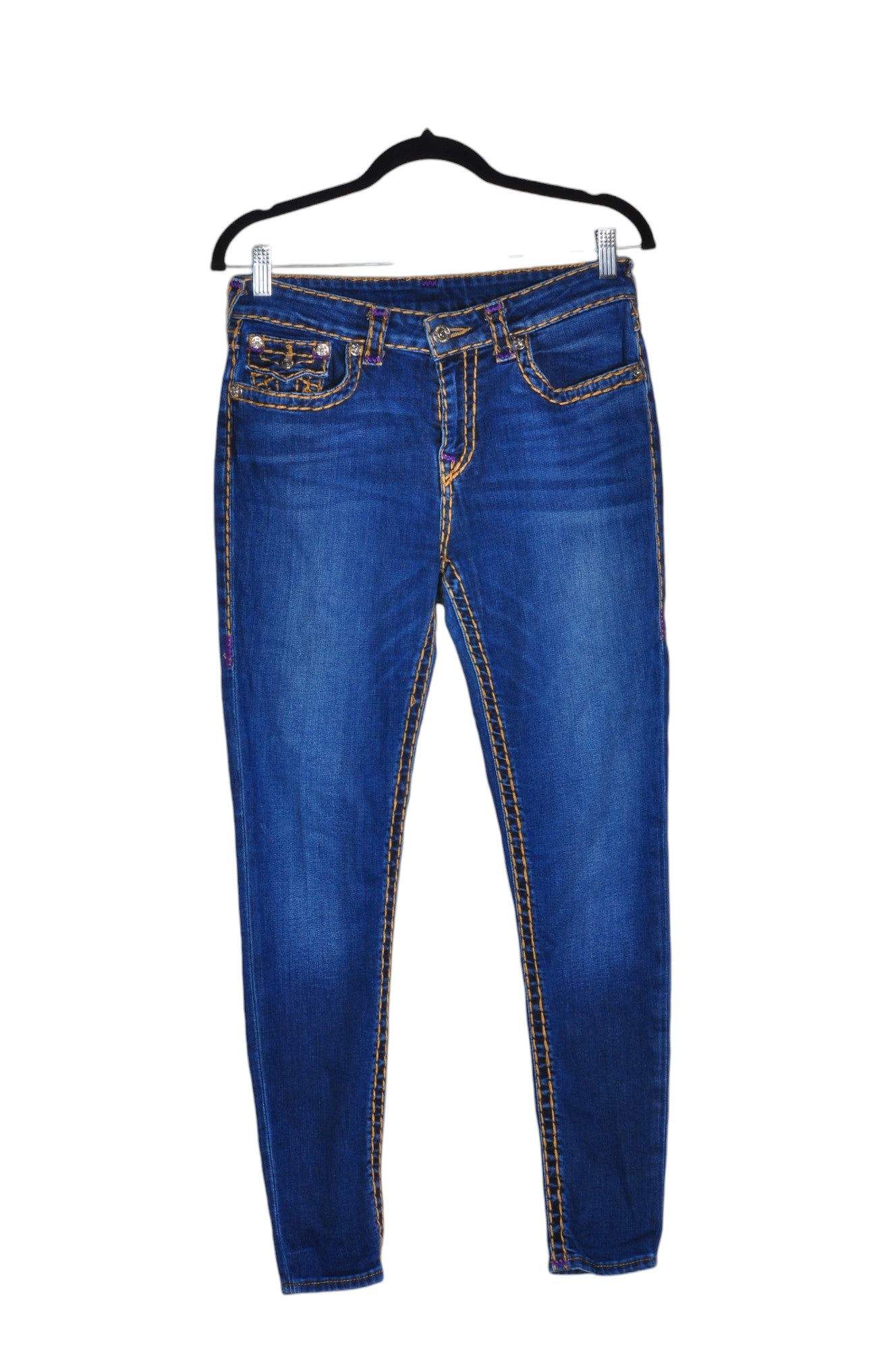 TRUE RELIGION Women Skinny Jeans Regular fit in Blue - Size 29 | 39.45 $ KOOP