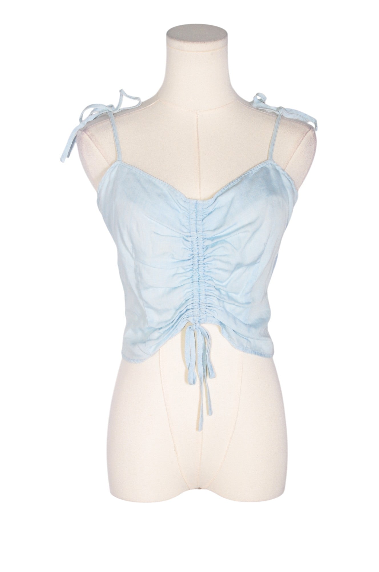 GUESS Women Crop Tops Regular fit in Blue - Size S | 22.3 $ KOOP