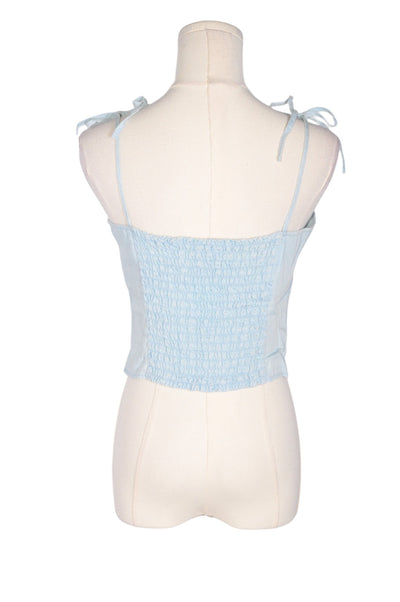 GUESS Women Crop Tops Regular fit in Blue - Size S | 22.3 $ KOOP