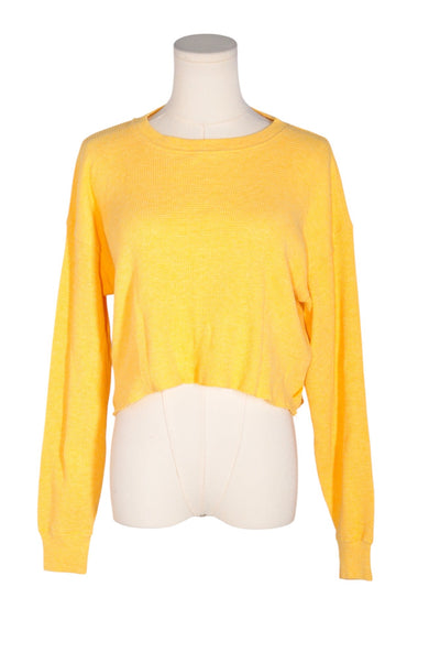 TNA Women Crop Tops Regular fit in Yellow - Size XS | 14.3 $ KOOP