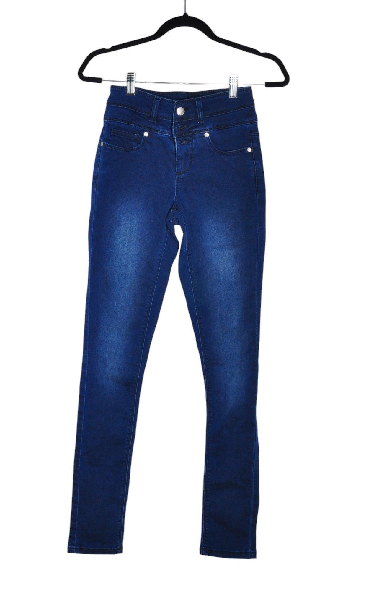 FOXY JEANS CO. Women Straight-Legged Jeans Regular fit in Blue - Size 25 | 26.49 $ KOOP