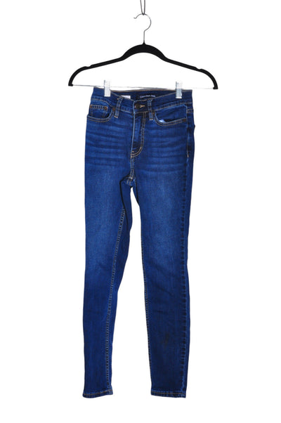 CALVIN KLEIN Women Straight-Legged Jeans Regular fit in Blue - Size 24 | 32.29 $ KOOP