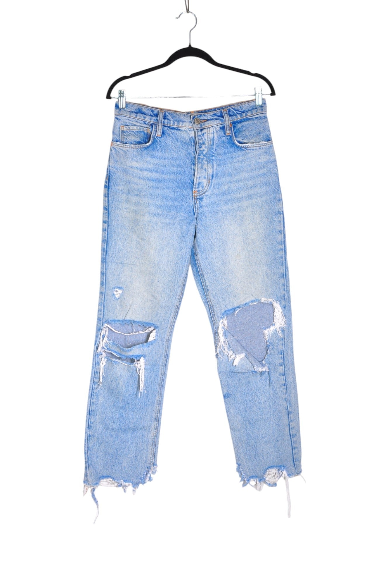 TWENTYSIX Women Straight-Legged Jeans Regular fit in Blue - Size 26 | 13.25 $ KOOP