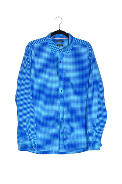 RW&CO Men Button Down Tops Regular fit in Blue - Size XL | 21.2 $ KOOP