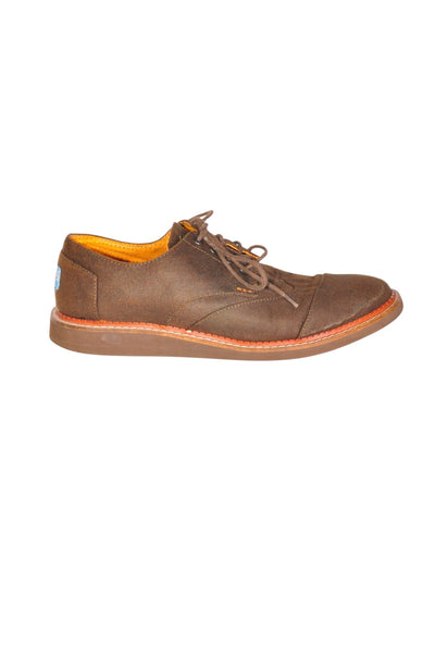 TOMS Men Flat Shoes Regular fit in Brown - Size 10 | 29.99 $ KOOP