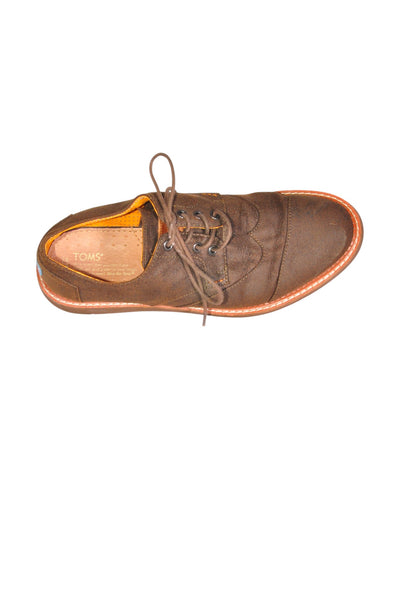 TOMS Men Flat Shoes Regular fit in Brown - Size 10 | 29.99 $ KOOP