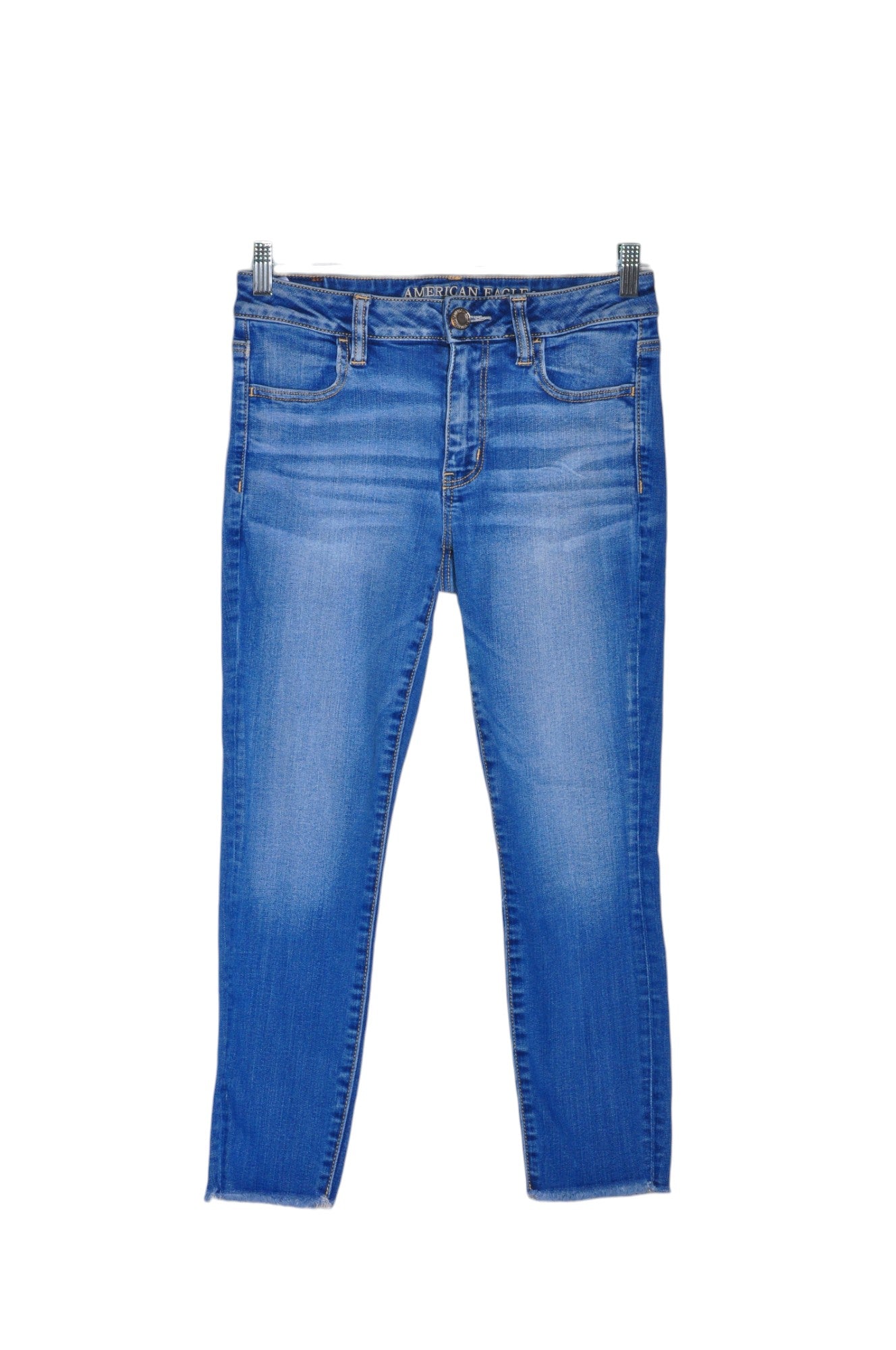 AMERICAN EAGLE Women Skinny Jeans Regular fit in Blue - Size 8 | 27.8 $ KOOP