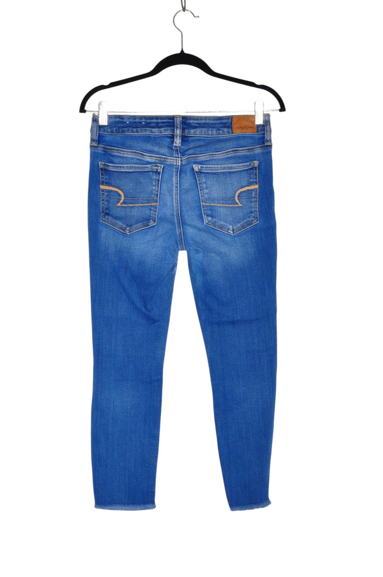 AMERICAN EAGLE Women Skinny Jeans Regular fit in Blue - Size 8 | 27.8 $ KOOP