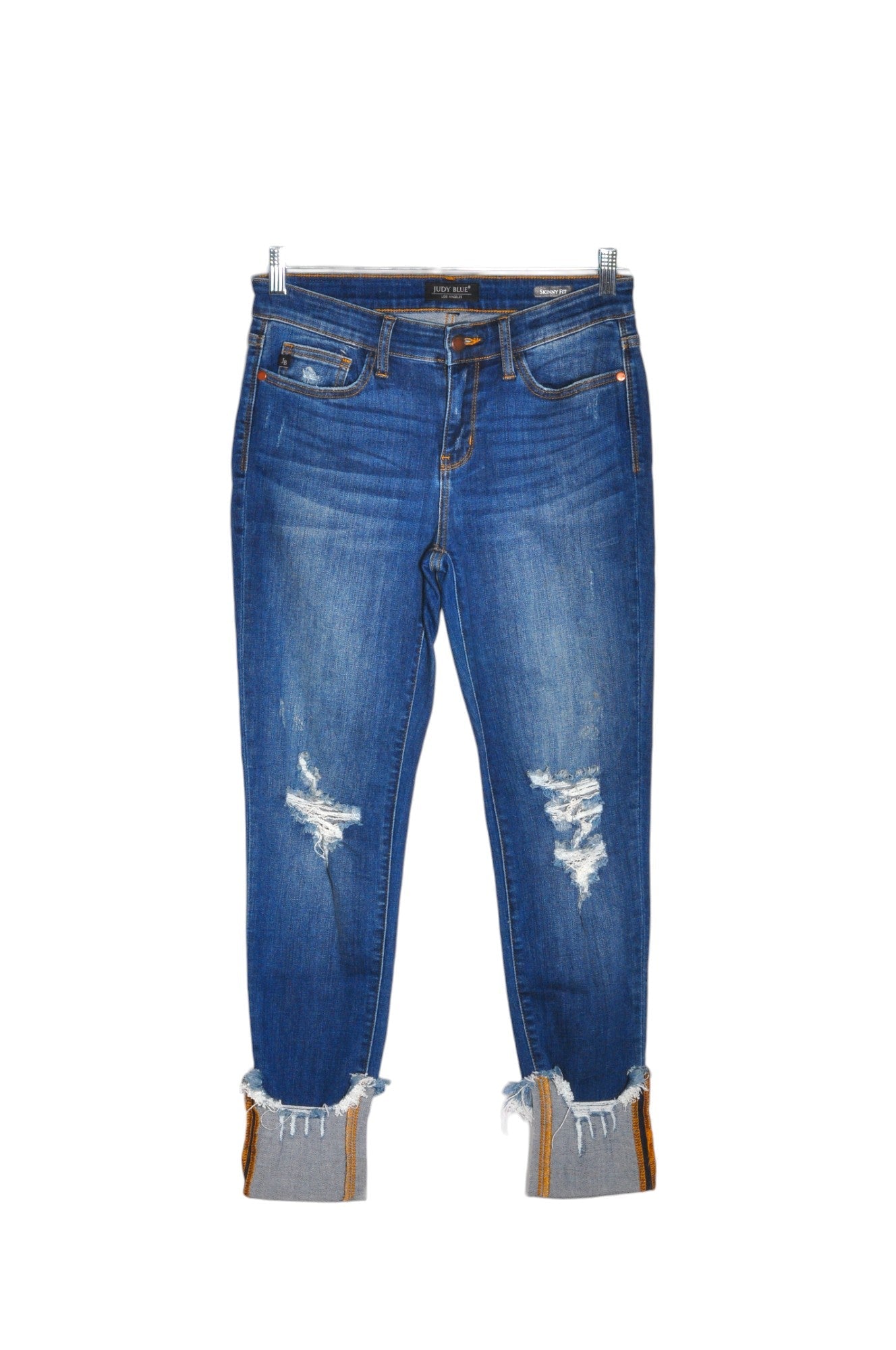 JUDY BLUE Women Skinny Jeans Regular fit in Blue - Size 28 | 24.5 $ KOOP