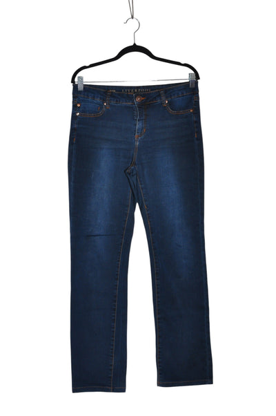 LIVERPOOL Women Straight-Legged Jeans Regular fit in Blue - Size 10 | 32.29 $ KOOP