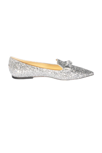 JIMMY CHOO Women Flat Shoes Regular fit in Gray - Size 38 | 129.99 $ KOOP