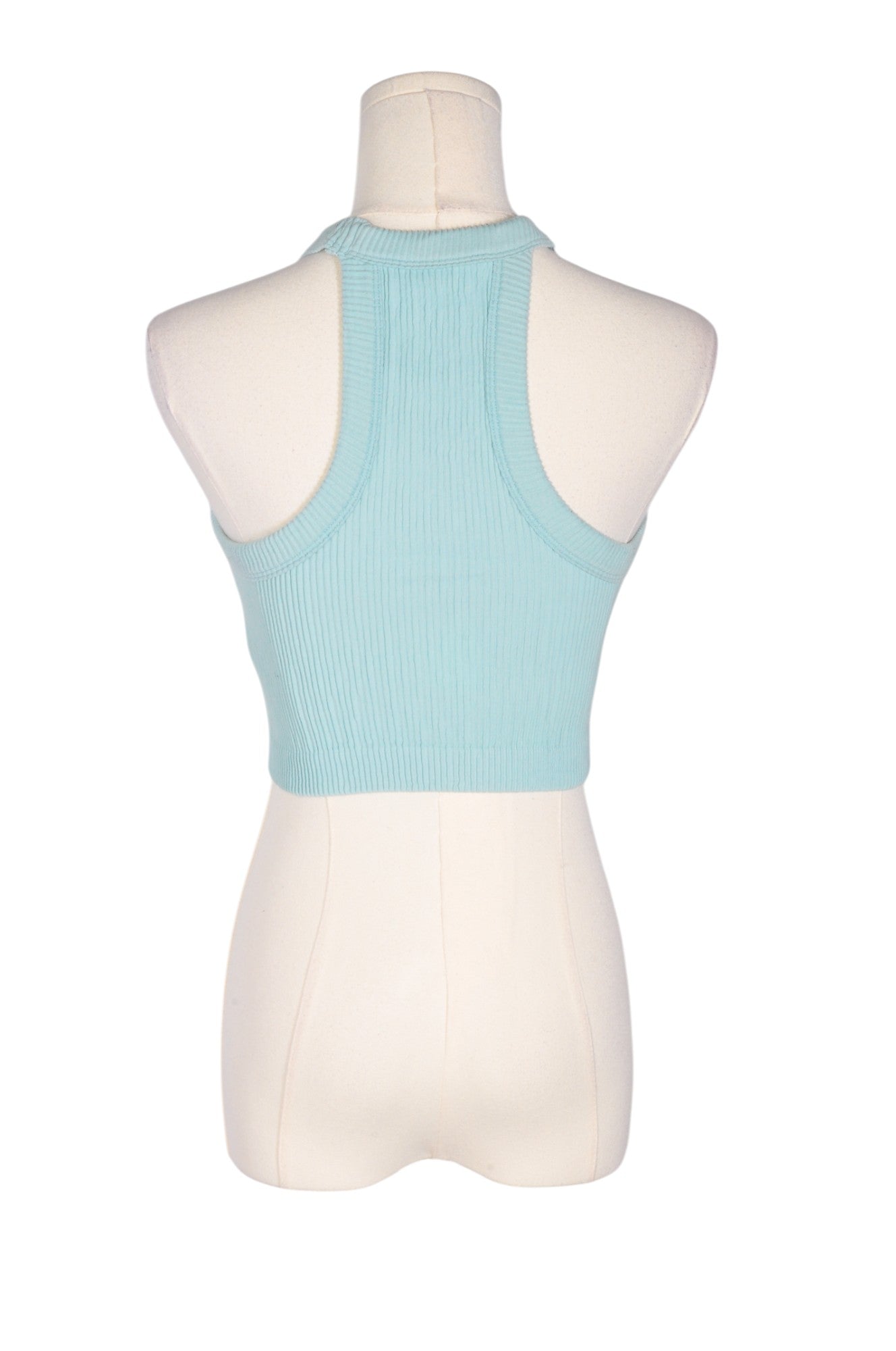 AERIE Women Crop Tops Regular fit in Blue - Size M | 19.99 $ KOOP