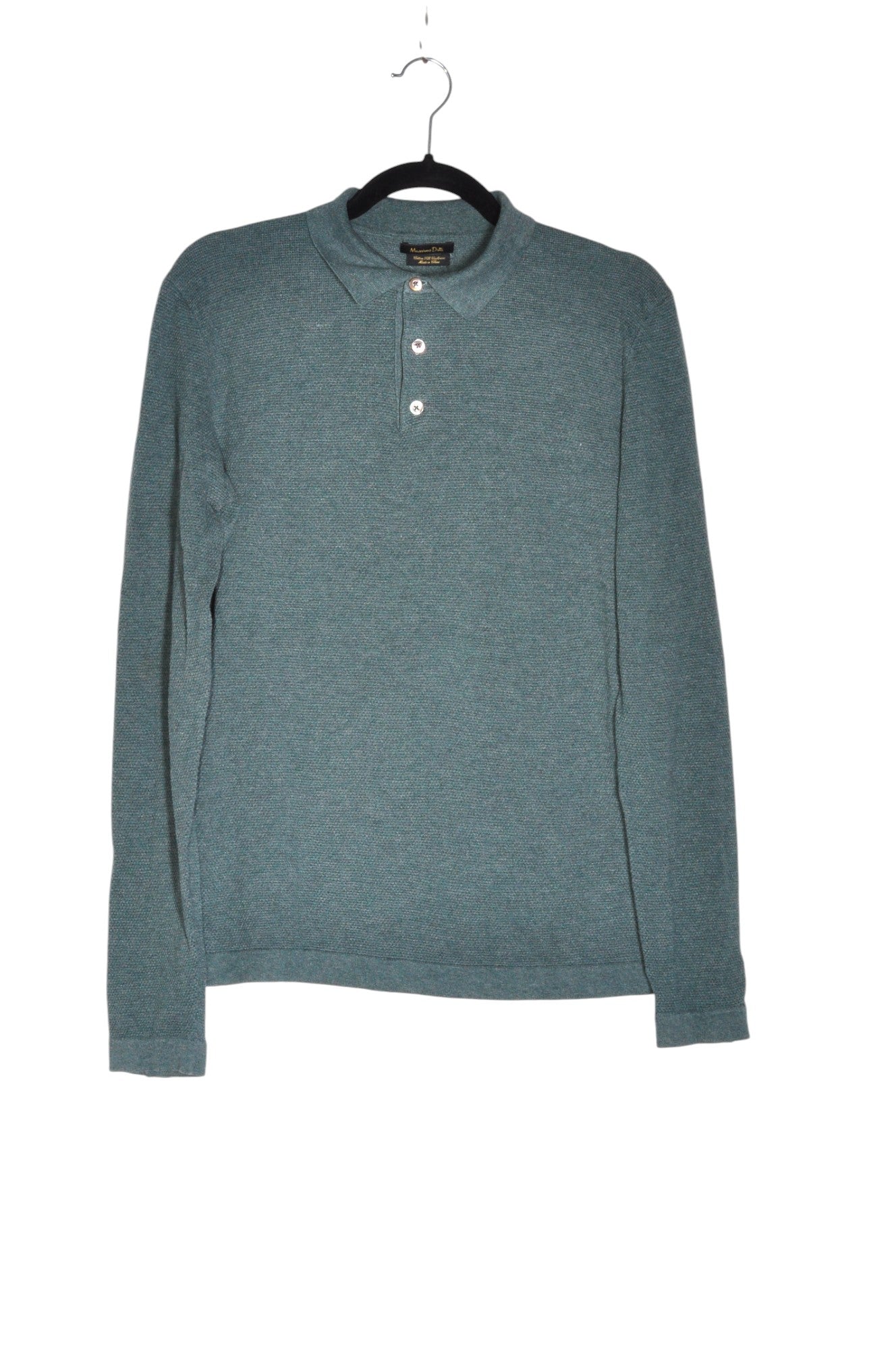 MASSIMO DUTTI Men T-Shirts Regular fit in Green - Size M | 29.99 $ KOOP