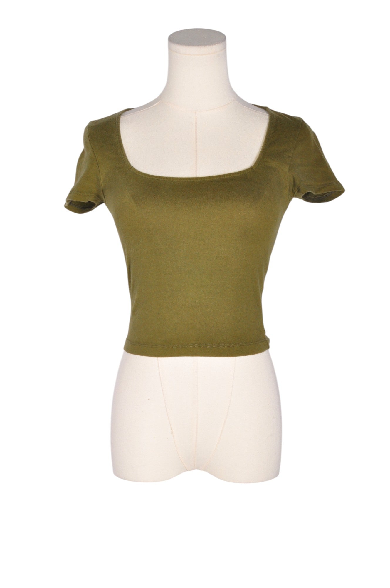 CHARLOTTE RUSSE Women Crop Tops Regular fit in Green - Size XS | 13.25 $ KOOP