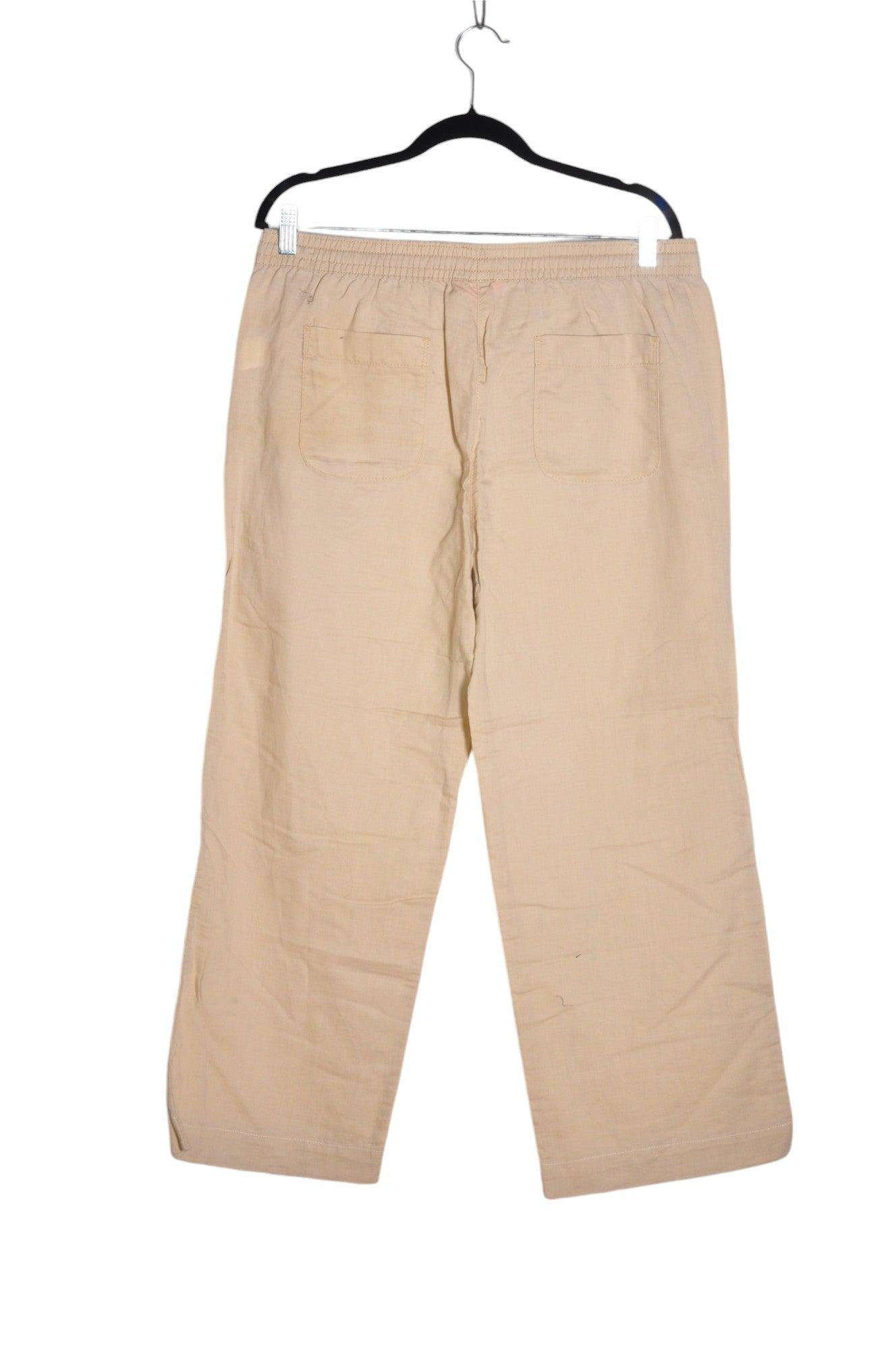 JOE FRESH Women Work Pants Regular fit in Beige - Size L | 14 $ KOOP