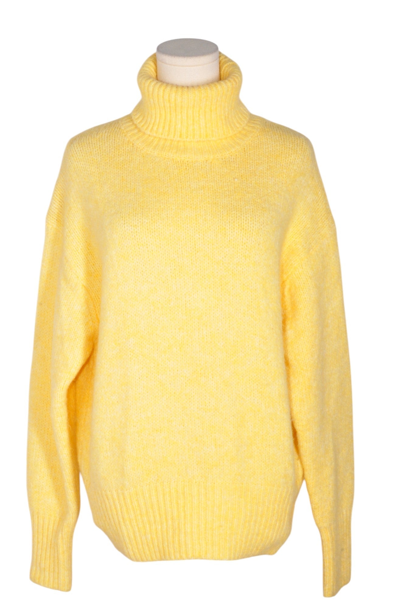 ZARA Women Turtleneck Tops Regular fit in Yellow - Size S | 24.33 $ KOOP