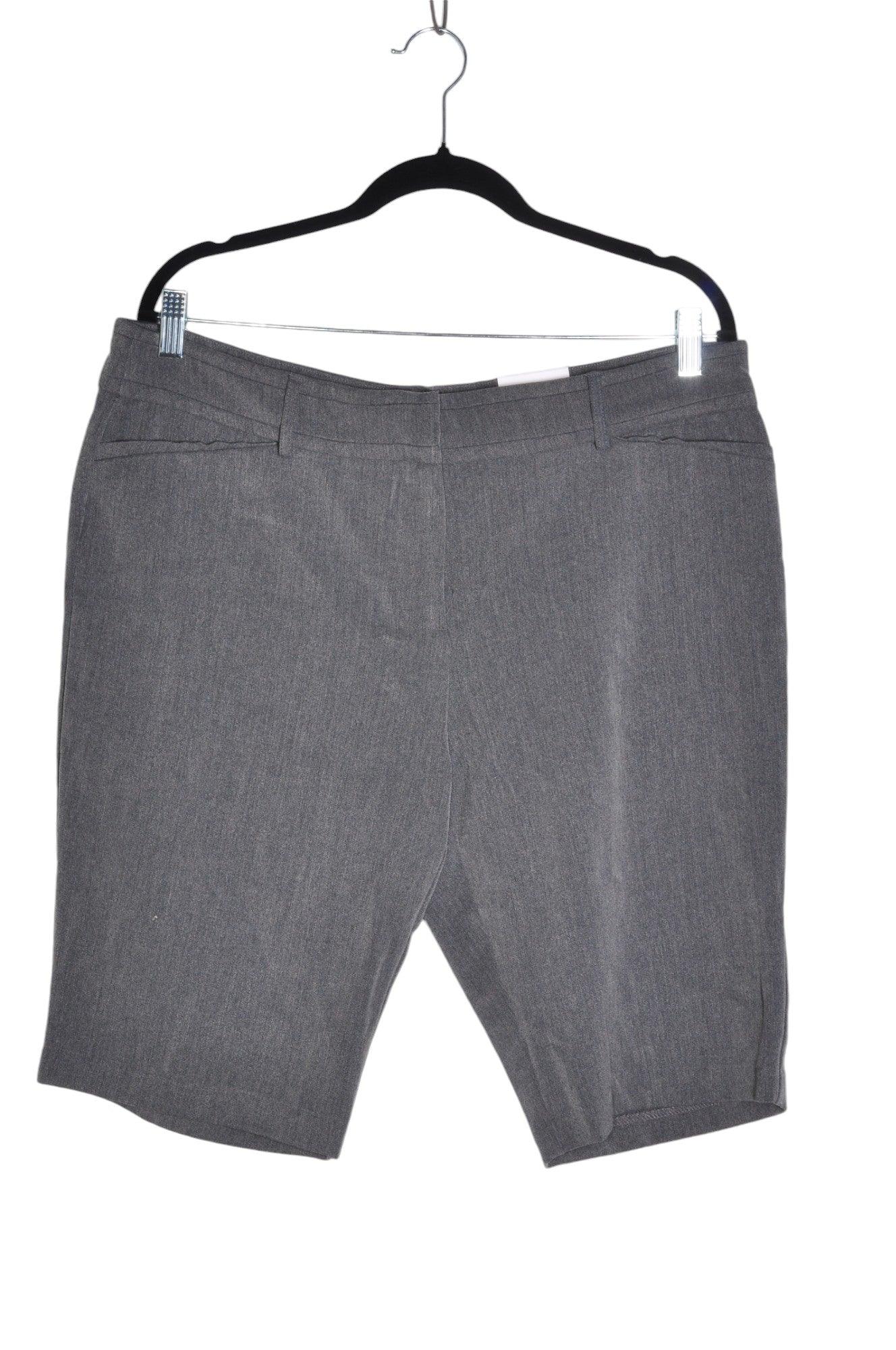 RICKI'S Women Classic Shorts Regular fit in Gray - Size 12 | 16.4 $ KOOP