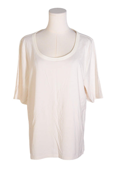 TALBOTS Women T-Shirts Regular fit in White - Size XL | 24.5 $ KOOP