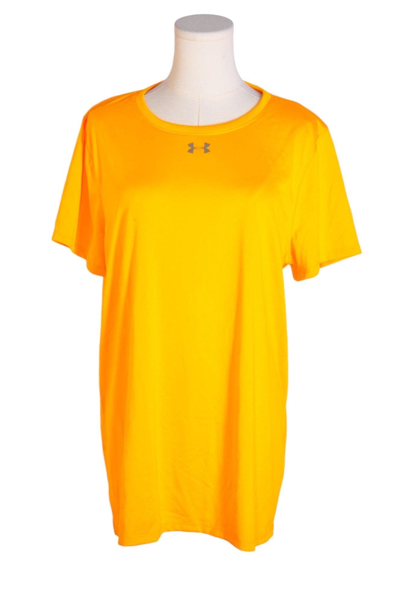 UNDER ARMOUR Women Activewear Tops Regular fit in Yellow - Size XL | 14.25 $ KOOP