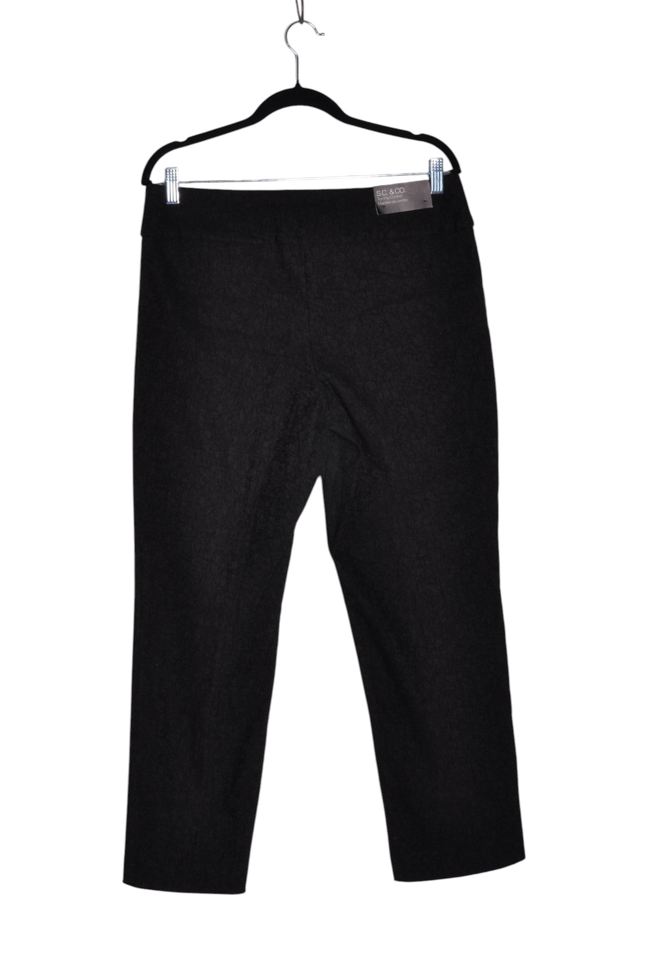 S.C. & CO. Women Capri Pants Regular fit in Black - Size 14 | 9.99 $ KOOP
