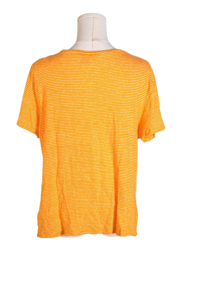 TAHARI Women T-Shirts Regular fit in Yellow - Size XL | 26 $ KOOP