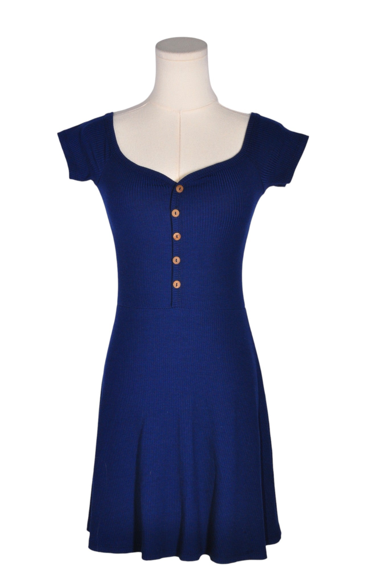 URBAN HERITAGE Women Fit & Flare Dresses Regular fit in Blue - Size S | 12.29 $ KOOP