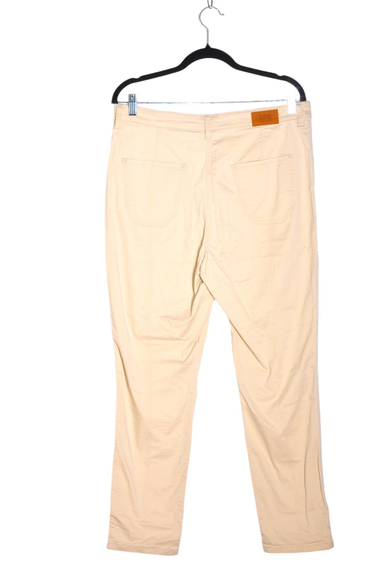 LEE Women Work Pants Regular fit in Beige - Size 12 | 14.4 $ KOOP