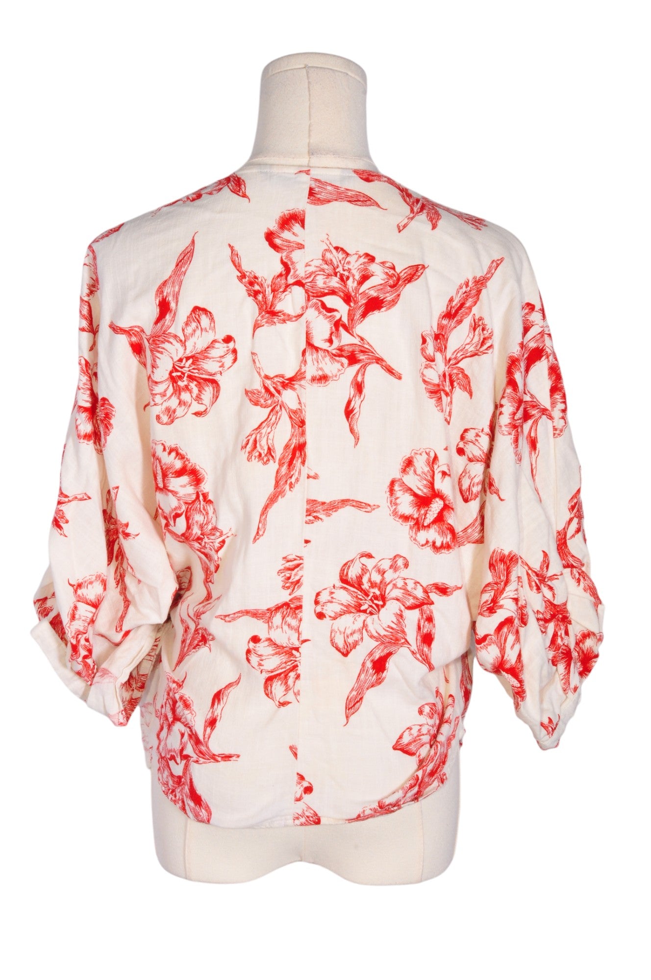 ZARA Women Blouses Regular fit in Red - Size XS | 24.33 $ KOOP