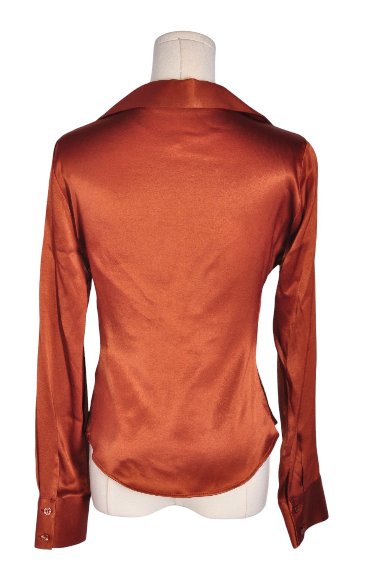 ZARA Women Button Down Tops Regular fit in Red - Size S | 24.33 $ KOOP